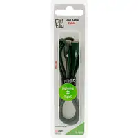 2GO 797312 cable de conector Lightning 1 m Verde