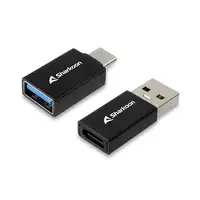 Sharkoon OfficePal USB-C Adapter tarjeta y adaptador de interfaz USB 3.2 Gen 1 (3.