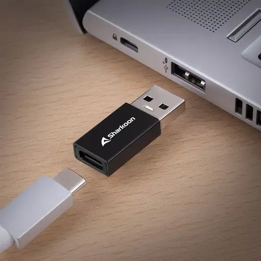 Sharkoon OfficePal USB-C Adapter tarjeta y adaptador de interfaz USB 3.2 Gen 1 (3.