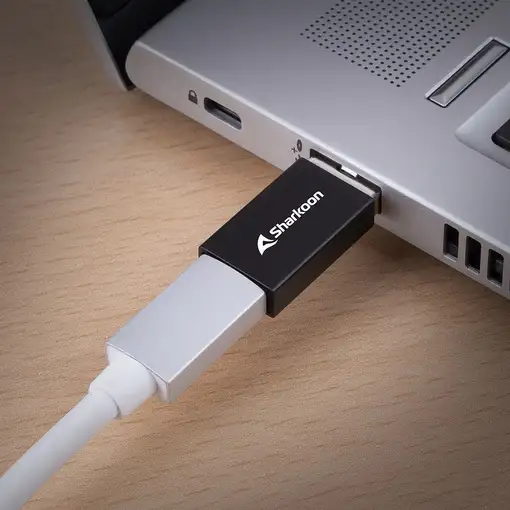 Sharkoon OfficePal USB-C Adapter tarjeta y adaptador de interfaz USB 3.2 Gen 1 (3.