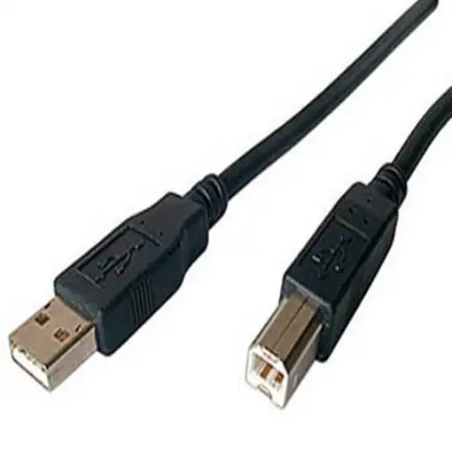 Sharkoon 4044951015252 cable USB USB 2.0 1 m USB A USB B Negro