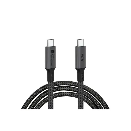 Alcasa Kabel / Adapter cable USB USB4 Gen 2x2 1 m USB C Gris
