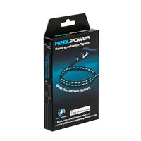 RealPower USB A/Lightning 0.75m 0,75 m Negro, Verde