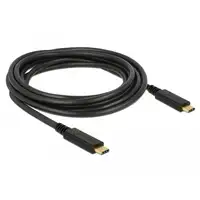 DeLOCK 83325 cable USB USB 2.0 3 m USB C Negro