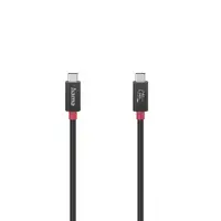 Hama 00200779 cable USB USB4 Gen 3x2 1 m USB C Negro