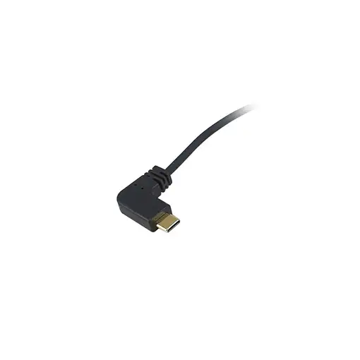 Equip Cable en espiral USB 2.0 C a C en ángulo de 90°, M/M, 1,0 m, PD 60 W