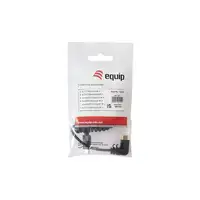 Equip Cable en espiral USB 2.0 C a C en ángulo de 90°, M/M, 1,0 m, PD 60 W