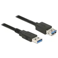 DeLOCK 85058 cable USB USB 3.2 Gen 1 (3.1 Gen 1) 5 m USB A Negro
