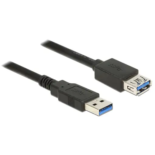 DeLOCK 85058 cable USB USB 3.2 Gen 1 (3.1 Gen 1) 5 m USB A Negro