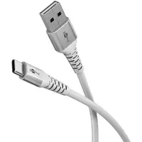 Goobay 74532 cable USB USB 2.0 3 m USB C USB A Blanco