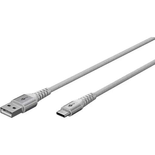 Goobay 74532 cable USB USB 2.0 3 m USB C USB A Blanco
