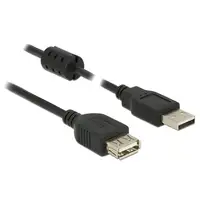 DeLOCK 84884 cable USB USB 2.0 1,5 m USB A Negro