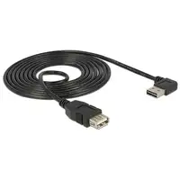 DeLOCK 1m, USB 2.0-A - USB 2.0-A cable USB USB A Negro