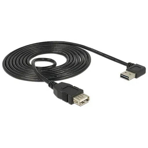 DeLOCK 1m, USB 2.0-A - USB 2.0-A cable USB USB A Negro