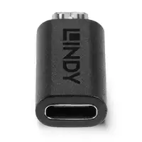 Lindy 41903 cambiador de género para cable USB Type C USB Type Micro-B Negro