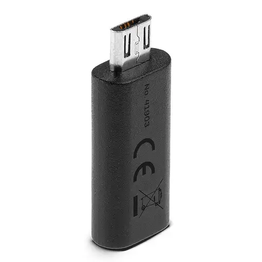 Lindy 41903 cambiador de género para cable USB Type C USB Type Micro-B Negro