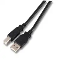 EFB Elektronik K5255SW.0,5 cable USB USB 2.0 0,5 m USB A USB B Negro