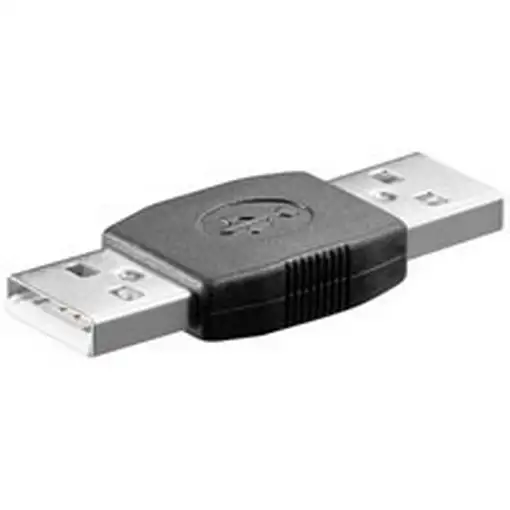 DeLOCK 65011 cambiador de género para cable USB-A Negro