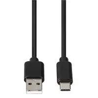 Hama 00200907 cable USB USB 2.0 0,9 m USB C USB A Negro
