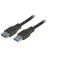 EFB Elektronik 1m USB 3.0 cable USB USB 3.2 Gen 1 (3.1 Gen 1) USB A Negro