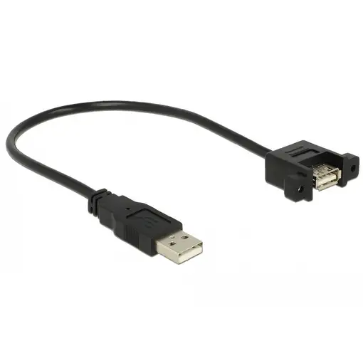 DeLOCK 85462 cable USB USB 2.0 0,25 m USB A Negro