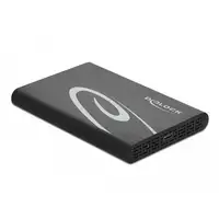 DeLOCK Carcasa externa para SATA HDD/SSD de 2.5″ con SuperSpeed USB 10 Gbps (USB 3