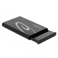 DeLOCK Carcasa externa para SATA HDD/SSD de 2.5″ con SuperSpeed USB 10 Gbps (USB 3