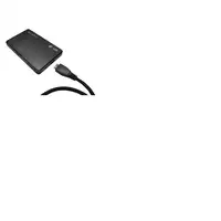 LogiLink UA0256 caja para disco duro externo Caja de disco duro (HDD) Negro 2.5"