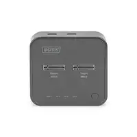 Digitus Estación de acoplamiento dual SSD M.2 NVMe con función de clonado offline,