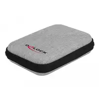 DeLOCK Bolso de protección para unidades SSD de 2.5″, carcasas externas o discos d