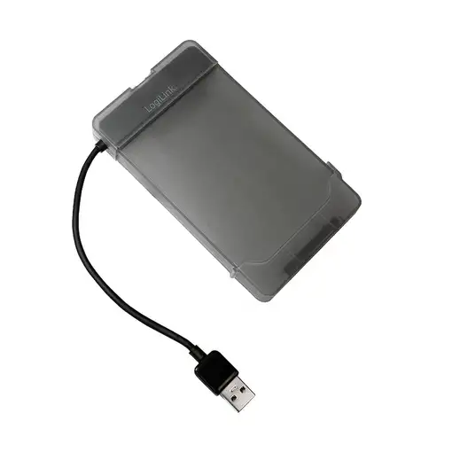 LogiLink AU0037 caja para disco duro externo Carcasa de disco duro/SSD Gris 2.5"