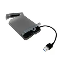 LogiLink AU0037 caja para disco duro externo Carcasa de disco duro/SSD Gris 2.5"