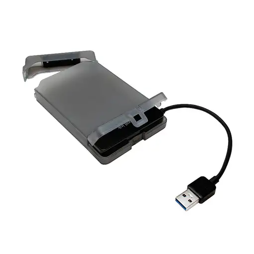 LogiLink AU0037 caja para disco duro externo Carcasa de disco duro/SSD Gris 2.5"
