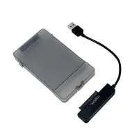 LogiLink AU0037 caja para disco duro externo Carcasa de disco duro/SSD Gris 2.5"
