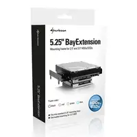 Sharkoon 5.25" BayExtension Negro