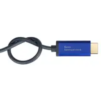 Alcasa 4860-SF050B adaptador de cable de vídeo 5 m DisplayPort HDMI Azul