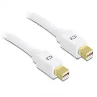 DeLOCK 1.5m Displayport mini M/M 1,5 m mini DisplayPort Blanco