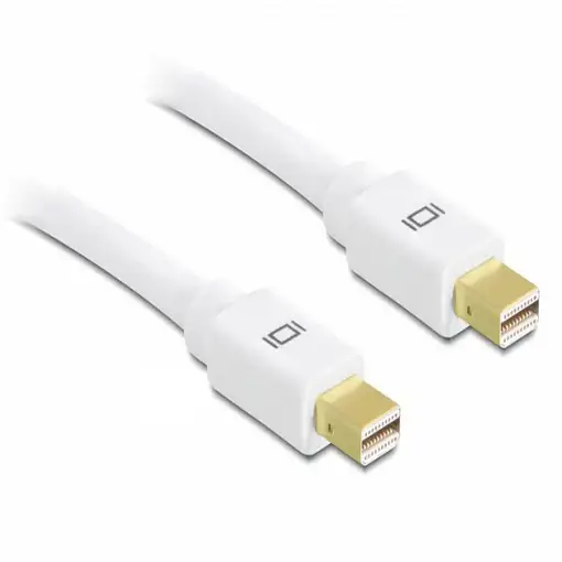 DeLOCK 1.5m Displayport mini M/M 1,5 m mini DisplayPort Blanco
