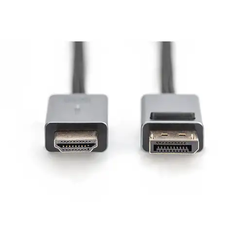Digitus Cable adaptador 4K DisplayPort, DP - HDMI tipo A