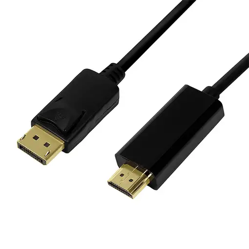 LogiLink CV0127 adaptador de cable de vídeo 2 m DisplayPort HDMI tipo A (Estándar)