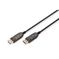 Digitus Cable de fibra óptica híbrido DisplayPort AOC, UHD 8K, 30 m