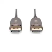 Digitus Cable de fibra óptica híbrido DisplayPort AOC, UHD 8K, 30 m