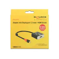 DeLOCK 62735 adaptador de cable de vídeo 0,2 m Mini DisplayPort HDMI tipo A (Están