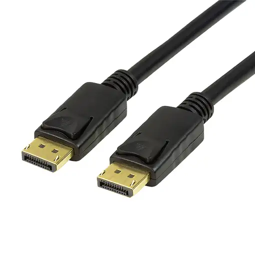 LogiLink CV0119 cable DisplayPort 1 m Negro