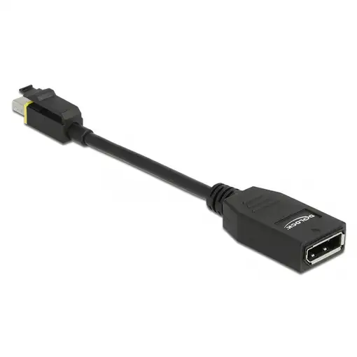 DeLOCK 65978 adaptador de cable de vídeo 0,15 m Mini DisplayPort DisplayPort Negro