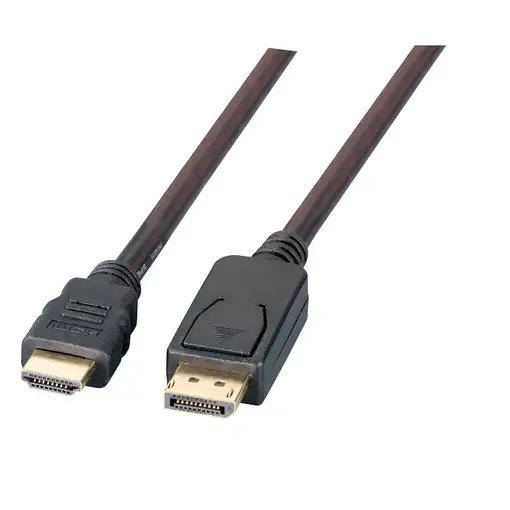 EFB Elektronik K5561SW.2V2 adaptador de cable de vídeo 2 m DisplayPort HDMI Negro
