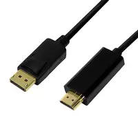 LogiLink CV0129 adaptador de cable de vídeo 5 m DisplayPort HDMI tipo A (Estándar)
