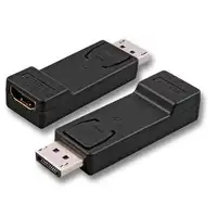 EFB Elektronik DisplayPort - HDMI, M/F Negro