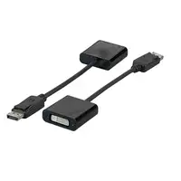 EFB Elektronik EB485V2 adaptador de cable de vídeo DisplayPort DVI Negro