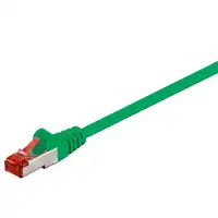Goobay 95474 cable de red Verde 1 m Cat6 S/FTP (S-STP)